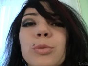Sexy emo teen goes solo masturbating 7/16
