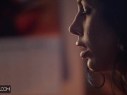 Deeper. Submissive Queenie wears chastity belt for her dom 2/16