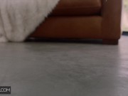 Deeper. Submissive Queenie wears chastity belt for her dom 5/16