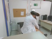 Perverted hot gynecologist fucks amazing latina patient with perfect tits. Dirty hardcore sex 2/16