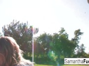 Samantha Saint's BJ Leads To A Creampie 13/16
