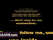 Sexy Babe Shows How To Shimmy With Big Cock & Creampie Still Inside, Last Shots Before Blow Job - Lelu Love 1/16