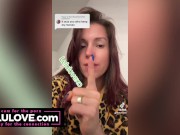 Sexy Babe Shows How To Shimmy With Big Cock & Creampie Still Inside, Last Shots Before Blow Job - Lelu Love 11/16