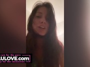 Sexy Babe Shows How To Shimmy With Big Cock & Creampie Still Inside, Last Shots Before Blow Job - Lelu Love 5/16