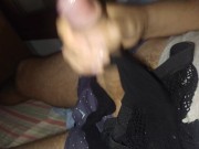 (Dia ITA) Cornuto!, Sborro sulle Calze a rete di tua moglie zoccola XxJOIxX 5/16