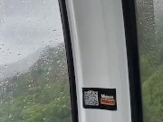 MAMADA REAL A FAN: GRAN MAMADA EN EL TELEFÉRICO, ME LA TRAGO TODA EN PÚBLICO 3/16