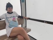 MAMADA REAL A FAN: GRAN MAMADA EN EL TELEFÉRICO, ME LA TRAGO TODA EN PÚBLICO 4/16