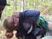 Fun In The Woods- Licking Pussy, Eating Ass, FaceFuck & Doggy Used Till Creampie 8/16