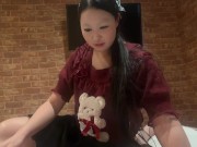 Japanese hot girl Junjun's hot blowjob💖 se, bj, hj, handjob, amateur, back, rodeo, kiss,uncensored 16/16