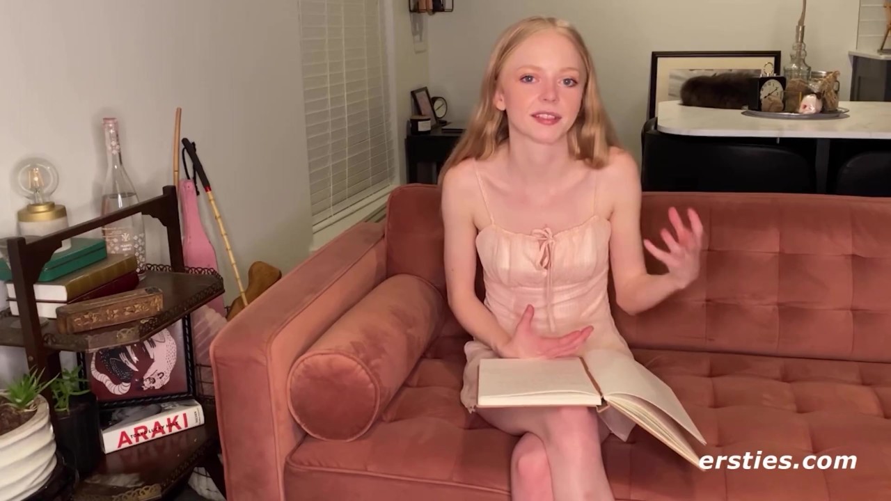 Ersties - Cute Blonde Satisfies Herself with Anal Masturbation - RedTube