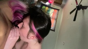 Sucking his dick like a good girl😏😈