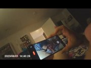 Smoking hot escort Aria sucking cock 12/16