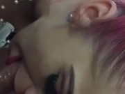 Smoking hot escort Aria sucking cock 7/16