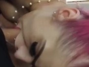 Smoking hot escort Aria sucking cock 8/16