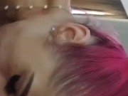 Smoking hot escort Aria sucking cock 9/16