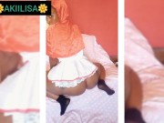 Her night-shift nurse girlfriend with sexy eyes,legs and ass/Akiilisa free pornhub video 14/16