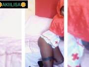 Her night-shift nurse girlfriend with sexy eyes,legs and ass/Akiilisa free pornhub video 3/16