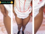 Her night-shift nurse girlfriend with sexy eyes,legs and ass/Akiilisa free pornhub video 9/16