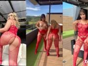 Big Ass Baddies Crystal Baddie & Daniela Andrea Super Hot  threesome 2/16