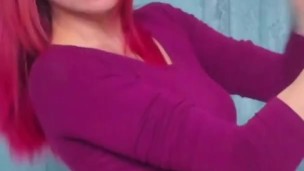 ### Teen Caught Playing With Lovesense Dildo