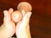 DILDO FOOTJOB JOI COUNTDOWN, german dirty talk - Ela Stance 10/16