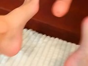 DILDO FOOTJOB JOI COUNTDOWN, german dirty talk - Ela Stance 12/16