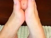 DILDO FOOTJOB JOI COUNTDOWN, german dirty talk - Ela Stance