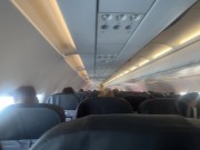 Рискованный публичный минет в самолете - нас спалили! 13/16