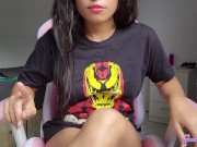 JOI PUNHETA GUIADA-amante gostosa+Squirt in the ass🍑💦/você leva uma surpresa😈/ROLEPLAY POV 3/16