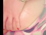 Can your small dick even pleasure this butt? With dirty talking and oil rubbing! 10/16