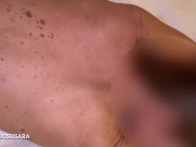 Slim sexy hairy MILF got a fat jiggling ass