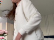 Wife came to clean for an hour, I cum in her mouth 2/16