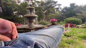 Afternoon at the fountain