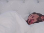 Milf Redhead wakes up to fuck BIG dick with fat testicles 3/16