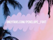 Footjob , solejob , toejob beautiful teen feet