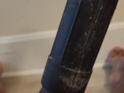 Vacuum sucking my cock til i cum 14/16
