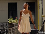 Mysterious visitor fell in lone In Prague and romance turns into hardcore sex 2/16