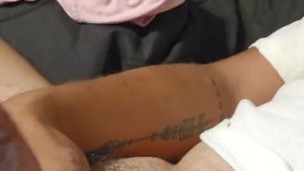Jerking my cock