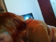 my stepdaughter's oral anal sex, if we reach a thousand I like the video I will upload it for free m