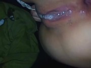 couple having hard sex, rich orgasm, cumming in white pussy💦🥵 15/16