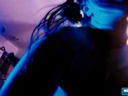 Inked girl smashed hard after teasing 13/16