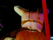 Inked girl smashed hard after teasing 3/16