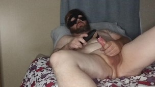 Solo male masturbation