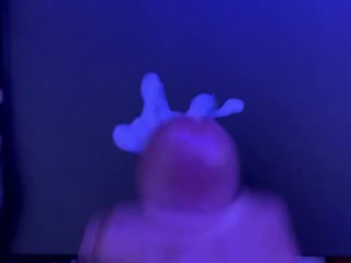 Stud Strokes Big Long Cock and Cum’s