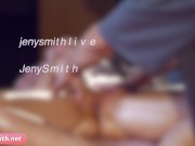 Lucky boy. Jeny Smiths fan gave her an erotic massage 16/16