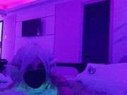 Halloween Nyauri1 #14  POV gotica cosplayer in the jacuzzi part 2 12/16