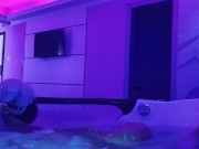 Halloween Nyauri1 #14  POV gotica cosplayer in the jacuzzi part 2 8/16