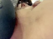 【人妻妄想日記⑧】朝起きたらいつも欲しいのでディルドでビンビンのおち◯ぽを想像して挿入してみました❤️ 12/16