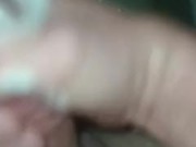 Mr Clean jerks off his big white cock!!!
