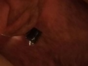 cleaning his cum out of my pussy 7/16